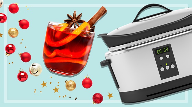 mulled wine and slow cooker